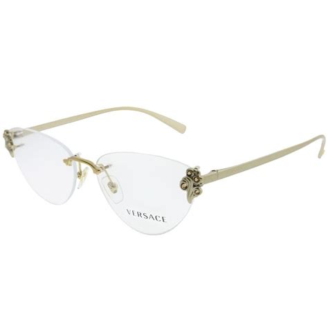 versace ladies rimless glasses|Versace frames for prescription glasses.